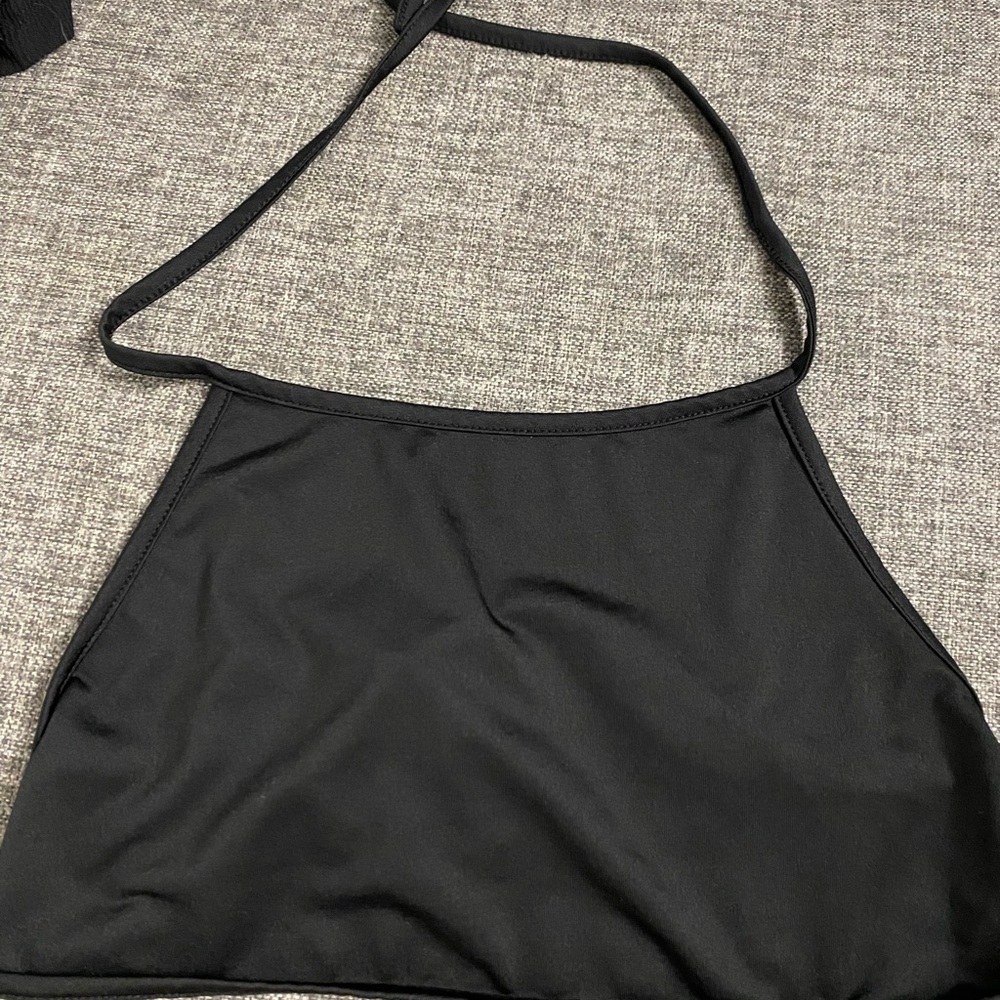 Forever 21 Black Crop Top